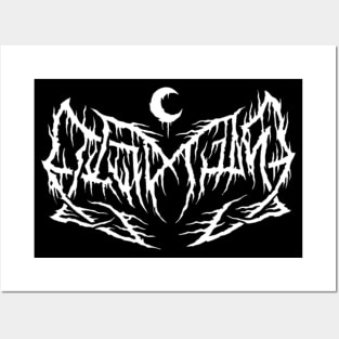 Leviathan Logo | Black Metal Posters and Art